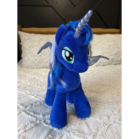 Build-A-Bear Workshop BABW Retired Princess Luna Pegasus Unicorn MLP Pony - Picture 7 of 9